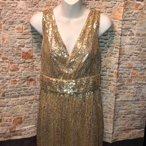 Gold Dress